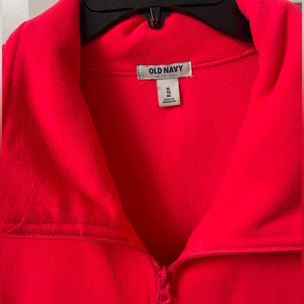 Old Navy Pink Fleece Jacket - Picture 3 of 3